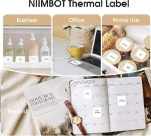 Niimbot štítky R 30x20mm 320ks White pro B21, B21S, B3S, B1 (3)