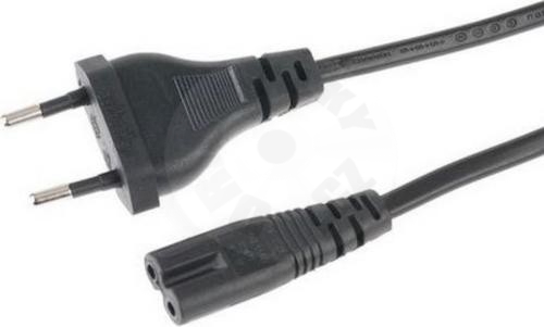 Kabel CABLEXPERT 1,8m 220V napájecí - 2 pin pro elektroniku (9637)