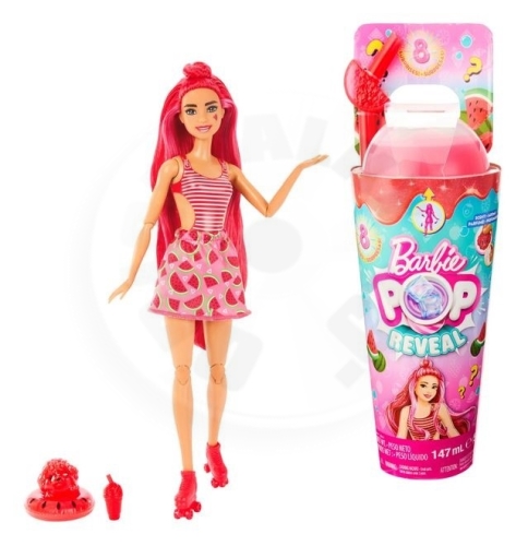 Mattel Barbie Pop Reveal Šťavnaté ovoce - Melounová tříšt