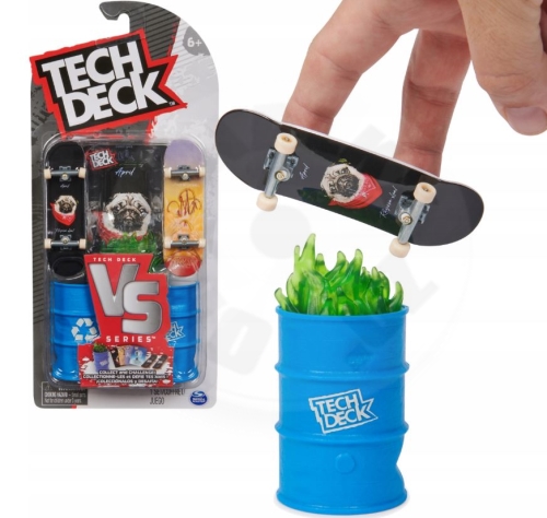 TECH DECK FINGERBOARD DVOJBALENÍ S PŘEKÁŽKOU - April