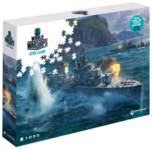 Puzzle World of Warships Panasijské torpédoborce 1000ks