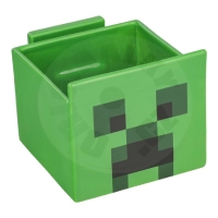 Miska - Minecraft Creeper Streaming Snack Bowl Miska - Minecraft Creeper Streaming Snack Bowl