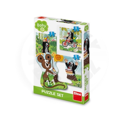 Puzzle Krtek na louce baby 3–5 dílků baby_(1)