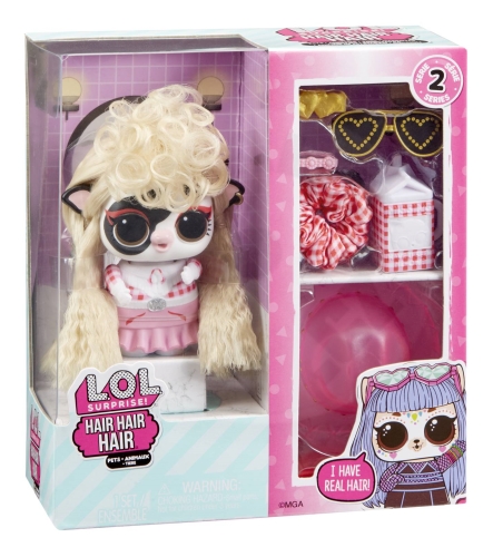 L.O.L. Surprise! Hair Hair Hair Zvířátko, PDQ - Blond