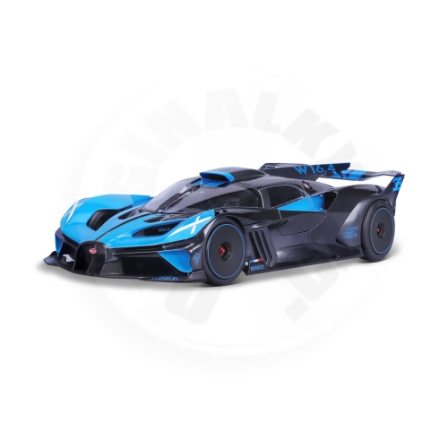Bburago - Auta HOBBY, Bugatti Bolide, modro-černá, 1:18_(1)