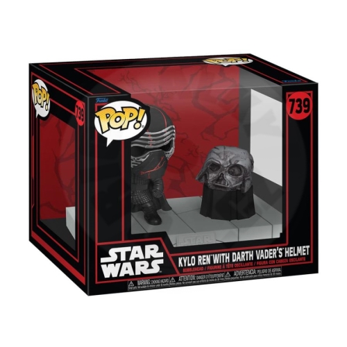 Funko Pop! Deluxe: Star Wars Dark Side - Kylo Ren w Vader helmet_(1)