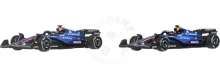 Hot Wheels 2 KS PREMIUM FORMULA 1 WILLIAMS ALBON & SAINZ (1)