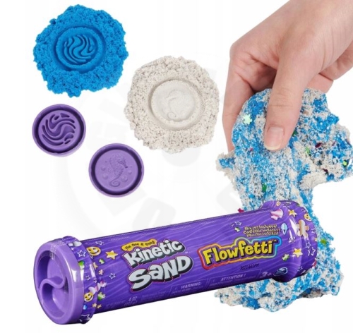 KINETIC SAND TUBY S PÍSKEM A S FLITRY