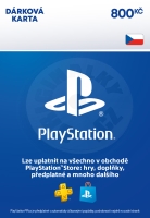 PlayStation Store el. peněženka - 800 Kč