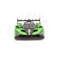 Bburago - RACE, Lamborghini SC63 v dekorativním boxu, zelená-černá, 1:43_(4)