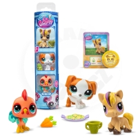LITTLEST PET SHOP Tuba 3 figurek Serie 3 - Barnyard Pets