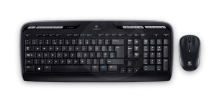 Logitech MK330 bezdrátový set klávesnice a myši (US Layout) - černá Logitech MK330 bezdrátový set klávesnice a myši (US Layout) - černá