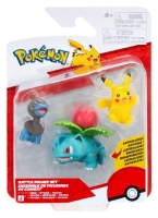 Pokémon Battle Figure 3-Pack Sableye, Bulbasaur, Pikachu