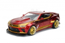 JADA Iron Man Chevrolet Camaro SS 2016 1:24 + figurka Iron man (2)