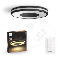 Philips Hue Being LED Stropní Svítidlo 27W/2400lm s dálkovým ovládáním - černá