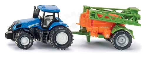 SIKU  - Traktor s přívěsem na rozprašování hnojiva_(1)