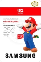 Samsung MicroSD Express Card 256GB for Nintendo Switch 2 - Super Mario