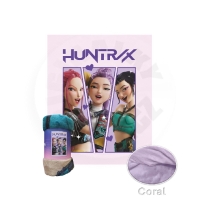 Fleecová deka - K-POP Demon Hunters Huntrix, Rumi, Mira Love