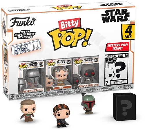 Funko Bitty Pop! 4-Pack: Star Wars - Mandalorian a ostatní