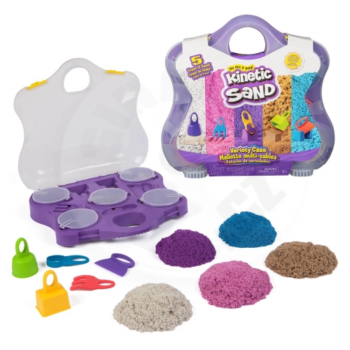 KINETIC SAND KUFŘÍK S DOPLŇKY