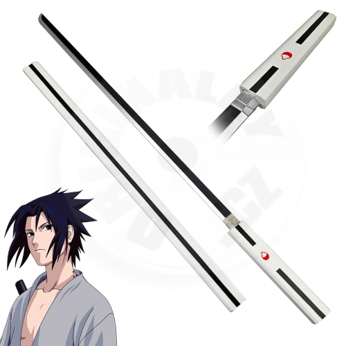 Měkčený meč Uchiha Sasukeho ""KUSANAGI-WHITE"" - Naruto_(1)