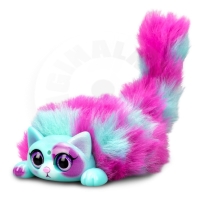 Mini Purr Interaktivní koťátko - tyrkys-růžová
